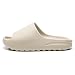 WEEYER Wolke Hausschuhe für Frauen und Männer, Kissen Sandalen Rutschen Squishy Rutschen Dicke Sohle Leichtweiß Bad Dusche Schuhe Offene Zehen rutschfeste Sandalen Indoor Outdoor,Beige,41