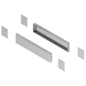 Zoc Inox Kit later P800x100 304L plinthe de finition pour sol