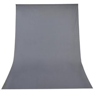 SGS IMPEX Photography Background Backdrop Grey Color 8X10