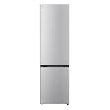 LG GBBS726CMB Frigorifero Combinato Larghezza 60 cm Fit & Max, Classe A, Raffreddamento Ottimizzato con AI Saving, Total No Frost, Door e Linear Cooling, 375 L, Smart Inverter, Wi-Fi, Metal Sorbet