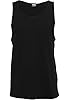 Urban Classics Men's Jersey Tank Top Black Size:XXL #5