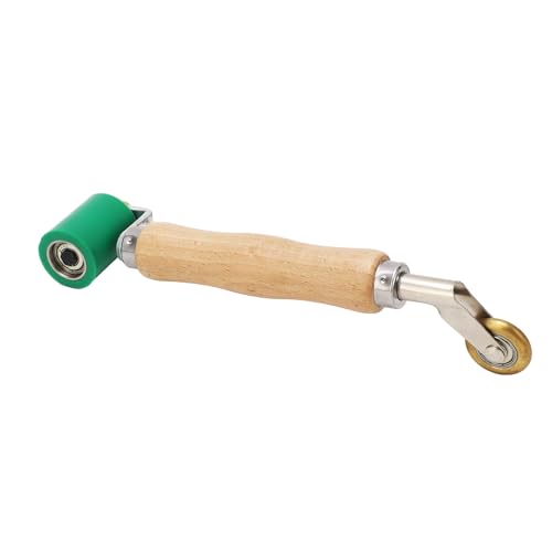 LiebeWH Double End Seam Roller Silicone Wallpaper Roller Brass Penny Wheel Hot Air Welding Gun Accessories for Welding Woven Films, LiebeWH7d1nocgur5