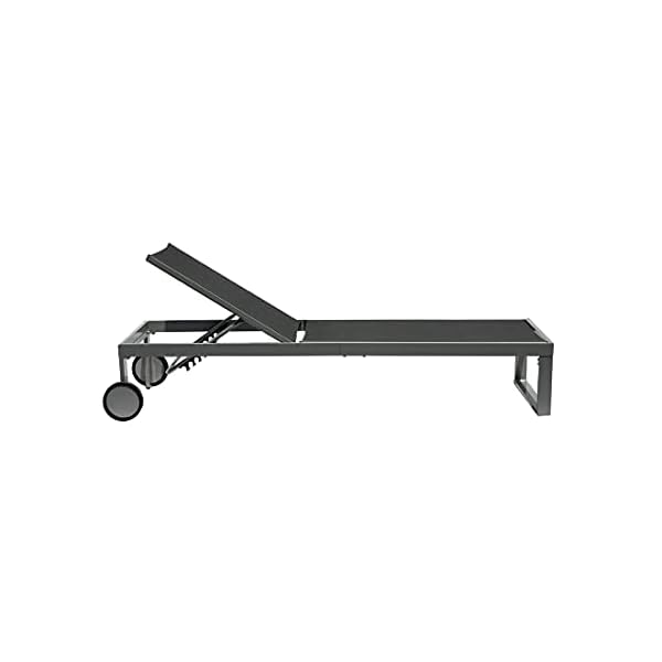 OUTLIV. Florenz Rollliege Aluminium Silber/Anthrazit