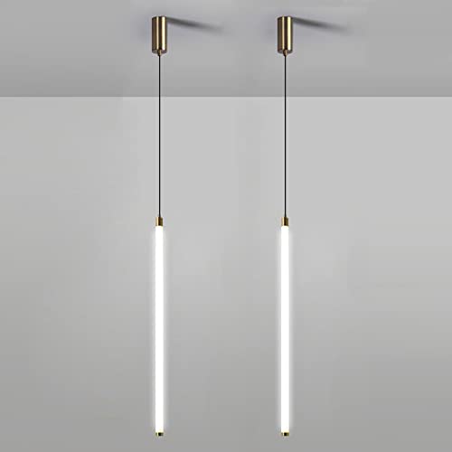 Plafond intérieur léger long tube LED suspension moderne 6000K