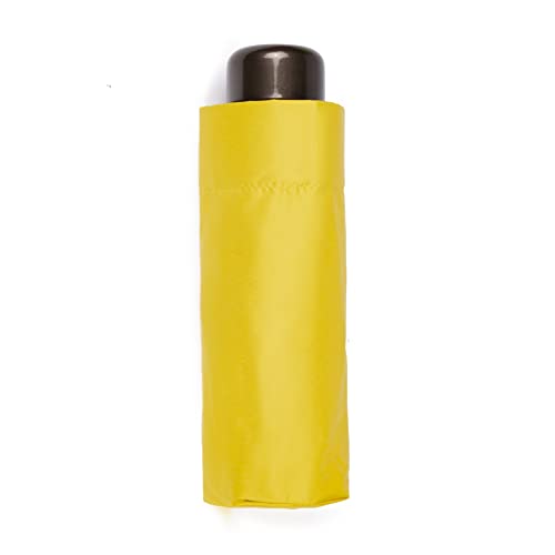 VOGUE - Paraguas mujer plegable con Protección solar FPS 50+. Cuida tu salud y protege tu piel. Bloquea el 98% de los rayos UV. (Amarillo) Cover