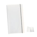 Kisangel Álbum Organizador para Colecciones de Entradas y Billetes Funda Protectora Transparente para Tarjetas de y Teatro Almacenamiento Resistente para Fotos y Recibos para Amantes de