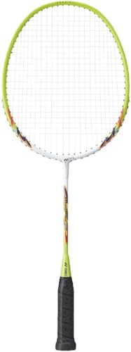 ヨネックス(YONEX) バトミントン ラケット 張り上げ マッスルパワー2ジュニア ホワイト/ライムイエロー(501) 4U7 MP2JRG