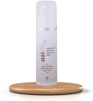 Aziclear Serum micronized Azelaic acid reduces Acne, Pigmentation, scars & lightens blemishes, 30 ml, helps to improve brightness & Radiant glow
