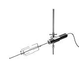 Breeo Rotisserie System - Rotisserie Grill Kit for Chicken, Turkey, BBQ, Kabobs - Live Fire Cooking Accessories - Includes Prongs, Battery Pack, Motor, AC Adapter, & Cable (with Outpost Rod)