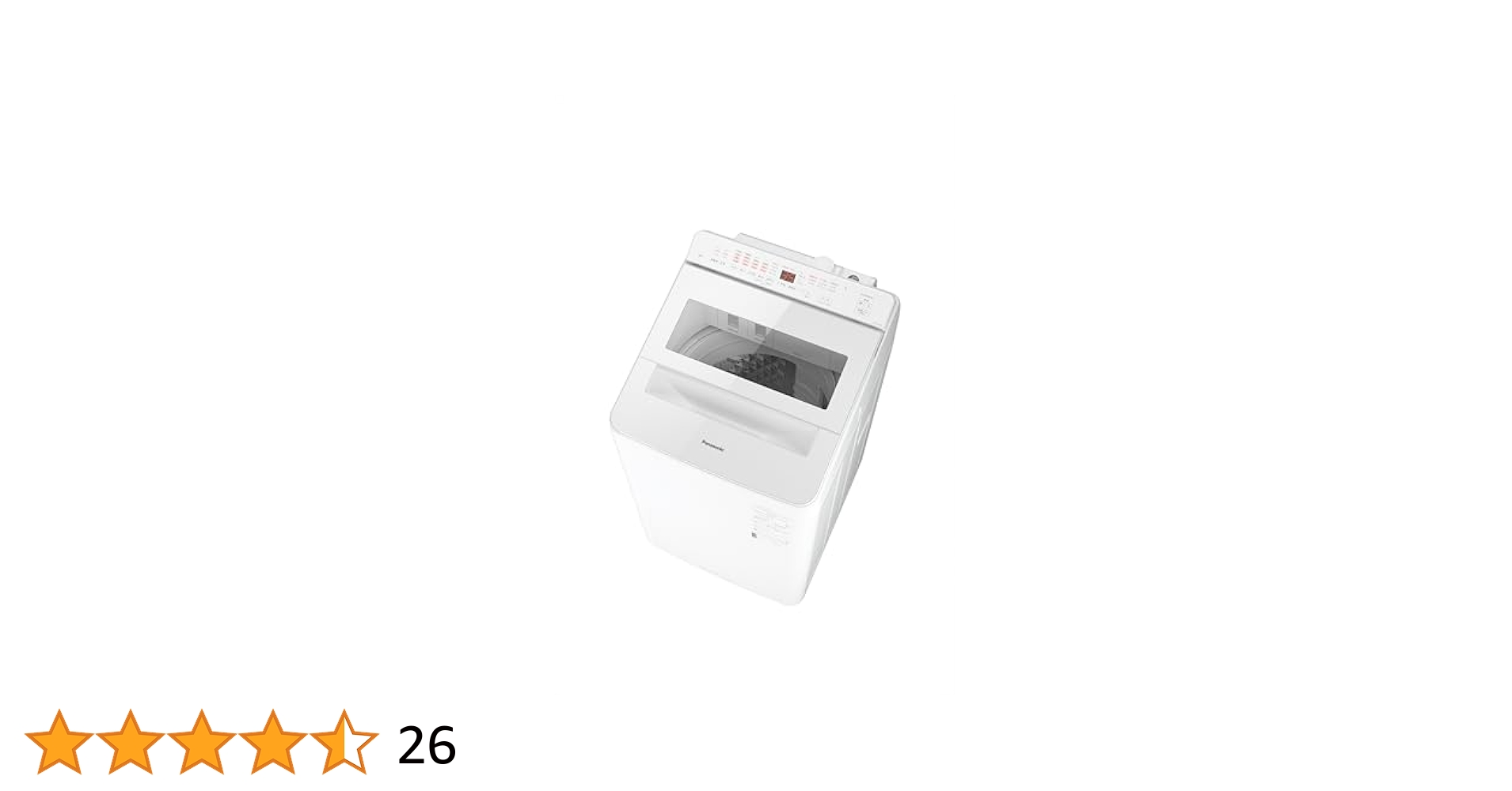 【値下げ〇】パナソニック 全自動洗濯機8kg NA-FA8K3-W 洗剤自動投入 Amazon | パナソニック 全自動洗濯機 8kg NA-FA8K3-W ホワイト