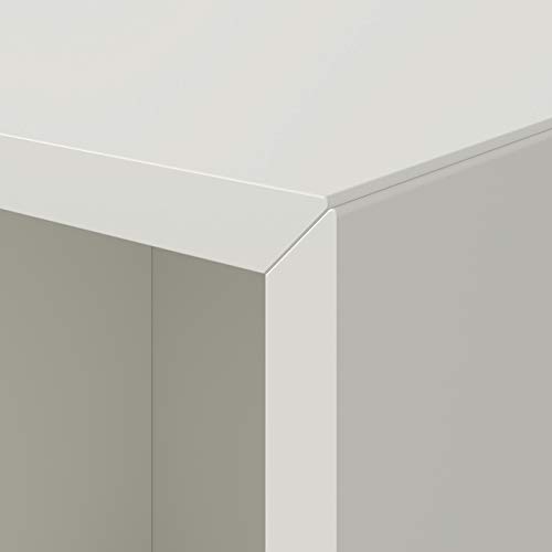 Iconico Home QBE, Wandwürfel mit 4 Fächern, Eingang, Wohnzimmer, Schlafzimmer, Jugendzimmer, Arbeitszimmer, 75 x 35 x 75 cm, weiß