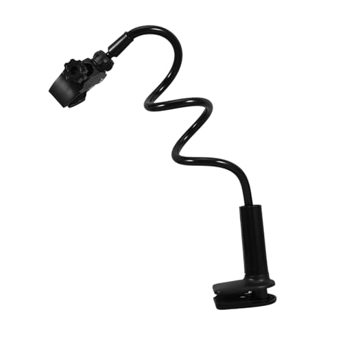 PRETYZOOM Hair Dryer Bracket Universal Stand Hands- No Drill Desk Lamp Clamp Hair Tool Support Salon Tool Holder