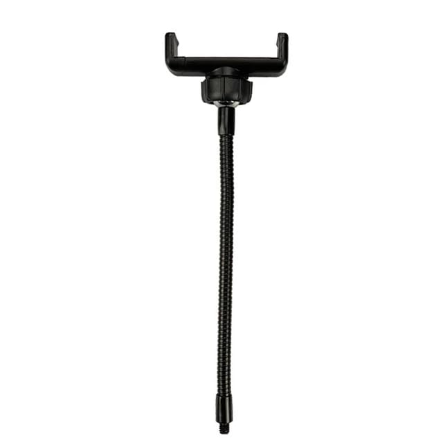 TrendMax Ultimate Hands-Free Solution Foldable Phone Clamp Holder Stand with 1/4 Screw Mounting - Perfect for LED Ring Light & Smartphone Mounting, iPhone & Android Compatible