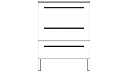 Schildmeyer Waschtisch Topline | In Schwarz | 65 x 72 x 48 cm - B00DY3MLHK Schildmeyer Waschtisch Topline | In Schwarz | 65 x 72 x 48 cm