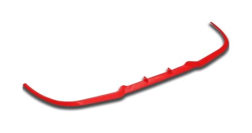 Spoiler de pare-chocs avant 3 pièces universel rouge pour Peugeot 207 et Cupra R