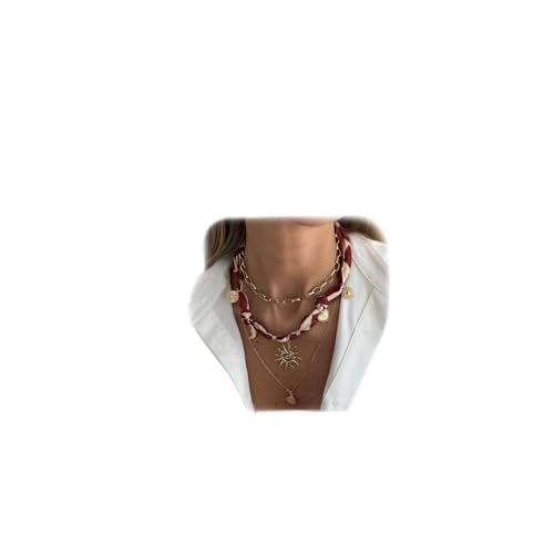 Bijoux pour femme tendances et lot de 3 colliers bohèmes à offrir