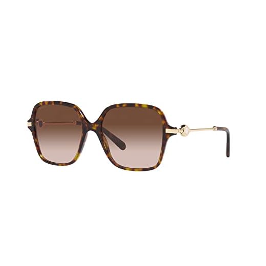 Bvlgari Gafas de Sol BV 8248 Dark Havana/Brown Shaded 55/17/140 mujer