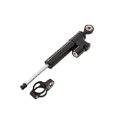 Funzione: Motorcycle Steering Damper Impedisce un'eccessiva flessibilità dello sterzo, aumenta la sicurezza e migliora la stabilità direzionale.