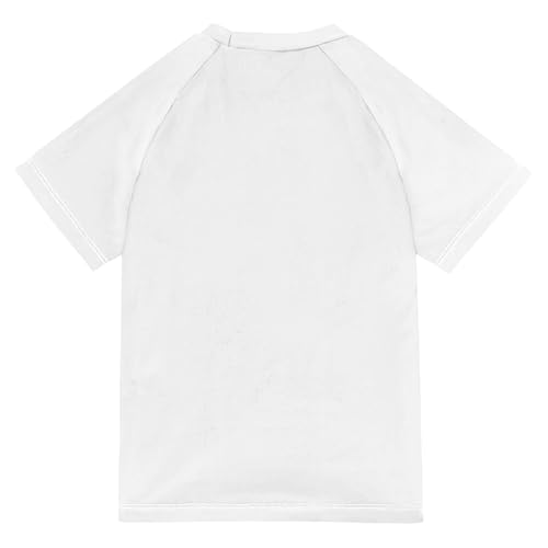 Cartoon Cutiger Kids Bathing Suit Short Sleeves Tshirts Swimwear Beach Tops 3T2