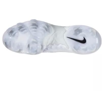 Nike Alpha Huarache Elite 4 Low MCS Men's Baseball Cleats White Grey FD6255-100 Size 7.54