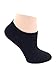 On The Go Hosiery On The Go Women's Cushion Fashion No Show Socks /Invisible Socks (6 Pair/ 3 Pack) (Black), (G-01)