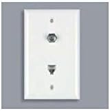 Color-Rite/Coax Plate Midi, White, UL