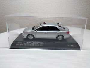 【パトカー4台セット】レイズ　トヨタ　アリオン　1/43 パトカー4台セット】レイズ トヨタ アリオン 1/43