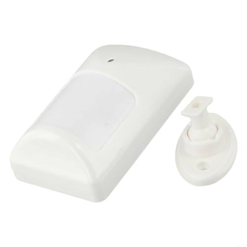 Transmisor inalámbrico infrarrojo con detector de movimiento Pir tolerante a mascotas para tecnología de seguridad en el hogar, detección de gran angular de 110°, 12 m Ra (1 unidad)