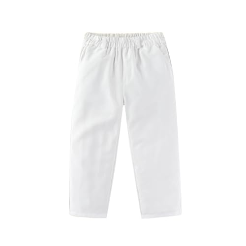 Boys School Uniform Pants Stretch Flat Front Dress Pants Athletic Casual Pant Chino Twill Adjustable Waist Trousers2