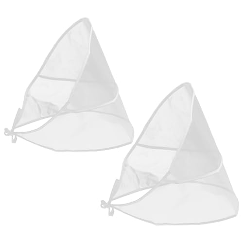 GALPADA 2PCS Waterproof Rain Bonnets: Plastic Clear Rain Hat Cover...