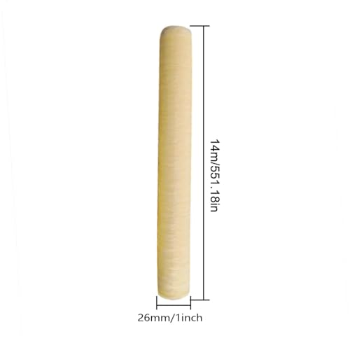 Wurstdarm | 2 Stück 14m x 26mm Kollagenhülle Wursthülle | Essbare Wursthülle für Würzige Hausgemachte Würste Schinken Schwein Wursthülle Haut