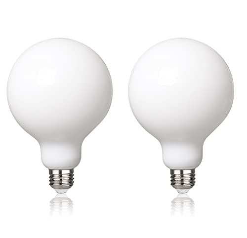 Image of G30 LED Globe Light Bulbs, E26 Base, Warm White 2700K, 2 Pack
