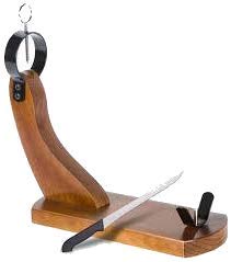 Serrano Ham Bone-In"Legado De Liedos-Altos De Iberia" By Monte Nevado | Ham Holder + Knife | 15 Mo. | 14-17 Lbrs. | No Nitrates #TOP4