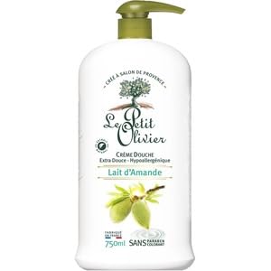 Le Petit Olivier Creme Douche Extra Douce Lait dAmande 750ml Le Petit Olivier Extra Gentle Almond Milk Shower Cream 750ml