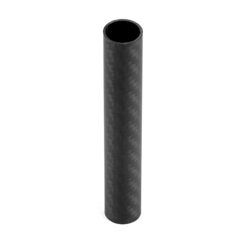 High-Strength 3K Carbon Fiber 16 * 14 * 150MM 16 * 14 * 185MM Tube Twill Matt for Plant Protection UAV Drone Parts RC Quadcopter Carbon Fiber Square Tube(185mm)