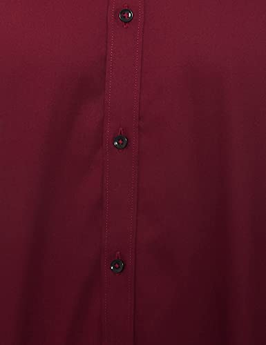 Image of Max Men Solid Full Sleeves Slim Fit Formal Shirt