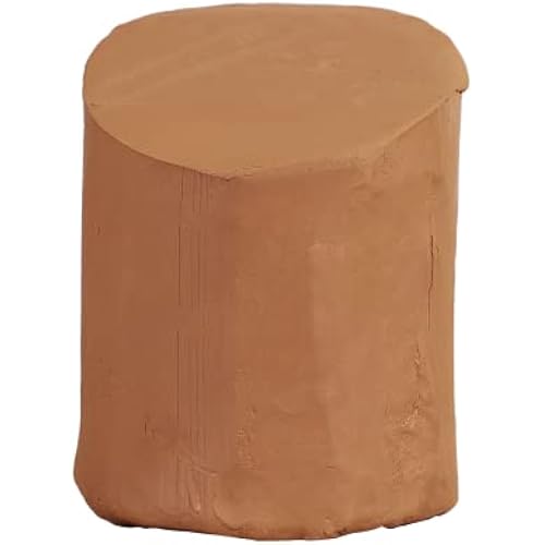 Deouss 10 lbs Terra Cotta Pottery Clay - Cone 06, Ideal for Wheel Throwing, Hand Building, Firing, Sculpting, Beginners & Advanced