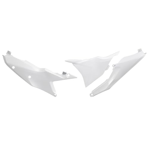 KTM EXC 300 plaques blanches UFO PLAST pour rénover la moto avant une compétition