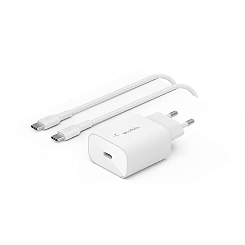 Belkin Doppio Caricabatteria Da Parete USB Type C PPS PD 37 W Porta Type C Con
