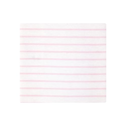 Image of Hudson Baby Infant Girls Cotton Flannel Receiving Blankets 4-Pack, Pink Daisies, One Size
