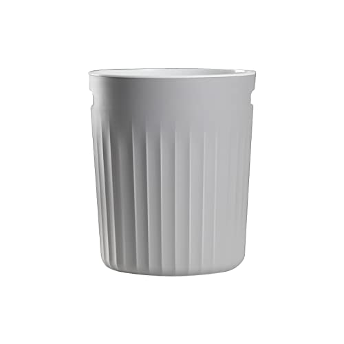MEIZHITU Contenedor De Basura Para Sala PUEDE DE BASURA CON HANDER, PAZA DE PAZA, PUEDE DE BASURA for BAÑO, COCINA, HOGAR, OFICINA Cubo de Basura Ligero y Resistente(A)