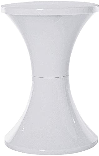 Habitat Tam Tam Plastic Stool - White191/9729