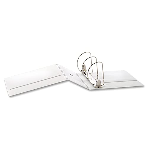 Cardinal® Xtralife Clearvue Nonstick Locking Slant D-Ring Binder, 6" Rings, 55% Recycled, White #TOP3