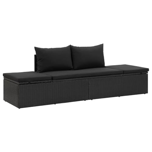 vidaXL Sonnenliege mit Auflage Gartenliege Relaxliege Sofa Liege...