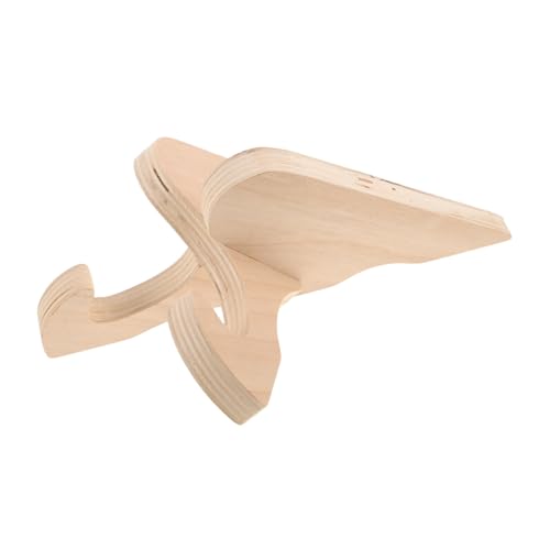 Abaodam Wood Snowboard Display Rack Solid Wood Skateboard Stand Space Saving Freestanding Organizer for Home Shop Garage Durable Elegant Storage for Your Collection