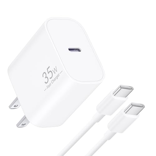 Pixel 10 9 8 7 6 Pro XL Charger Fast Charging, 35W Super Fast USB C Charger Block with 6FT Type C to...