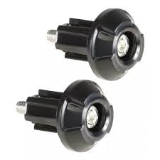 NS Handle Bar Ends,Handlebar Weights Compatible For FZ16/FZS/V1/V2/V3 Black (Pack Of 2 Pc)-image-2