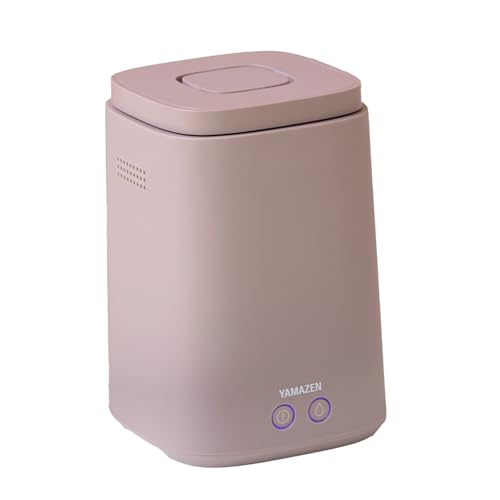 [山善] スチーム式 加湿器 上部給水 タンク容量 2.4L 木造約8.5畳・プレハブ約14畳 最大加湿量500ml/h おしゃれ ピンクブラウン KKS-J24E_Pのサムネイル