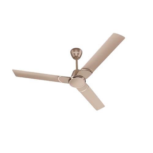 Image of Bajaj Classico Sleek Deco 5S 1200MM BLDC Ceiling Fan with Remote | BEE 5 Star Rated Energy Efficient | Sleek Aesthetic Design | High Air Delivery |2-Year Warranty | Rust Brown