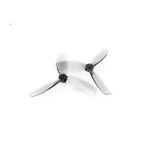 Hélice drone FPV 90mm tripale en polycarbonate ultra-résistant gris